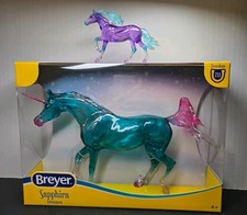 Breyer 2025 Ultra Rare Clearware Tractor Supply Chase SM + FREE Sapphira Unicorn picture