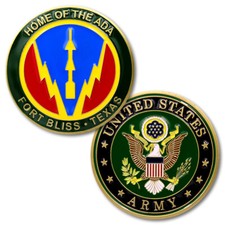 NEW U.S. Army Fort Bliss Texas - Home Of The ADA Challenge Coin. picture