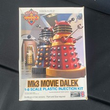 Vintage 1993 Comet Miniatures Doctor Who Mk3 Movie Dalek 1:8 Model Kit Box NEW picture