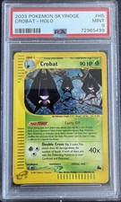 Crobat 2003 Pokémon Skyridge Nintendo Holo H5/H32 English PSA 9 Mint picture