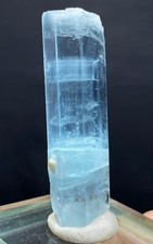19 GM,Amazing Ocean Blue Aquamarine Crystal With Perfect Termination. 5.1,1.5 Cm picture