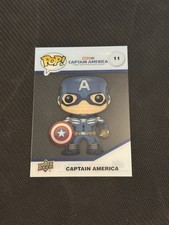 Upper Deck Marvel Studios Infiniti Saga Captain America Funko Acetate SSP picture