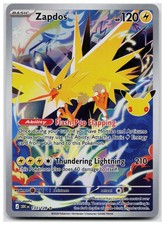 Zapdos 133/128 ME: 30th Celebration Illustration Rare picture