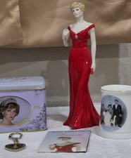 Princess Diana Illustrated 1997 English Breakfast Tea Tin Collectible Lot picture