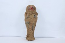 Rare Egyptian Antique Horus Hawk-Headed Mummified Ushabti Pharaonic Era BC picture
