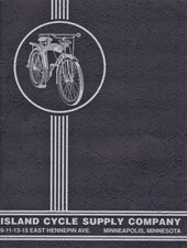 1938 ISLAND CYCLE SUPPLY antique bicycle CATALOG Pierce Rollfast bikes  picture