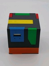 RARE VTG 80s Magic Cube Desk Organizer George Matsumoto Hong Kong No Logo picture