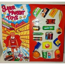 Vintage Super Market Toys Charms Original 1987 Display Box Each Box Varies NOS picture