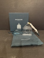 Waterford Crystal New Home Ornament 2025 3.75” H By 2.5” Wide New picture