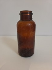 Antique Eskay's Albumenized Food Amber Glass Bottle picture