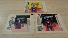Lot of 3 Diff.1979 Topps Series 1 & 2 + OPC Superman The Movie  WRAPPERS picture