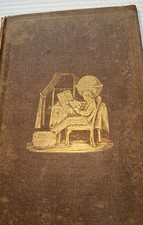 A Dictionary Of The Holy Bible 1859 Antique Book With Hair And Dried Flower picture