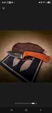 BattlBox x Ketchikan Drop Point 2-3in D2 Tapered Tang Micarta w/ Sheath picture