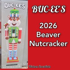 Buc-ee's Beaver Holiday Nutcracker - Festive Christmas Decor 16 Decoration Decor picture