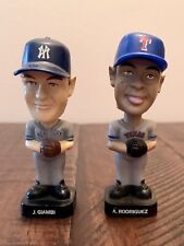 2003 Alex Rodriquez, GIAMBI Upper Deck Bobble Head Mini Doll Rangers Yankees MLB picture