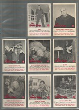 1964 ADDAMS FAMILY COMPLETE (66) CARD SET DONRUSS (NICE SET) picture
