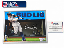 Signed Aaron Judge Baseball Photo – Yankees Star Autograph Fanatics Authentic picture
