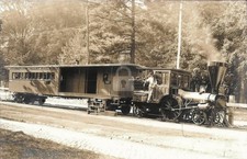 1900s Cumberland Valley Railroad Train Engine Mechanicsburg PA RPPC COPY picture