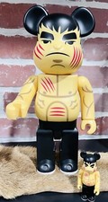 Bearbrick SDCC 2021 SIGNED Bruce Lee Kano Bait  400% plus 100% picture