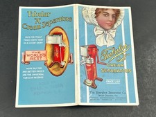 Antique 1912 Sharples Tubular Cream Separator Dairy Advertising Brochure Catalog picture