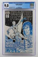 Graphic Fantasy #3 -NEAR MINT- CGC 9.0 VF/NM -AJAX 1983- 4 Signatures - SCARCE picture