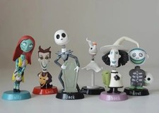 6 Pcs/Set - Jack Skellington Sally Nightmare Before Christmas Action Figure Toy picture