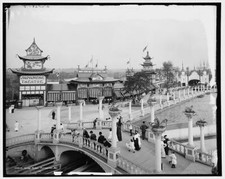 Luna Park, Pittsburgh, Pennsylvania c1900 OLD PHOTO picture
