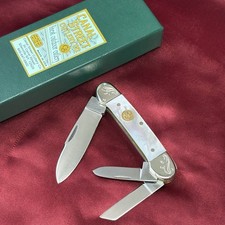 Canal Street Pocket Knife MOP Whittler 1 of 50 Scrolled Bolsters Ex-Schrade USA picture
