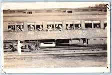 c1910s End Soldiers Train Route Camp Denver To Camp Dodge IA RPPC Photo Postcard picture