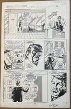 Original Comic Book Art Keith Pollard Marvel Super Heroes Iss15 Pg10 NM Signed picture