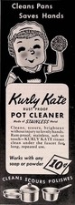 1946 Kurly Kate Pot Cleaner Print Ad Ladies Home Journal Feb picture