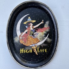 Legend Of The Miller High Life Girl Tray 1989 Limited Edition Size 10.75”X 8.25” picture