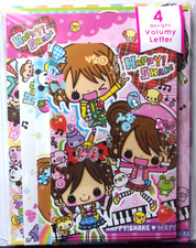 Q-LIA Heisei Retro Fancy Happy Shake Girl Volume Letter Set Made in JAPAN 2026 picture