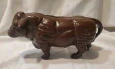 Cast Iron Bull bank. Cast Iron Bull. Vintage Bank. S3 picture