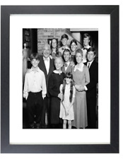 The Waltons Classic TV Series Black & White Retro Matted &Framed Picture Photo picture
