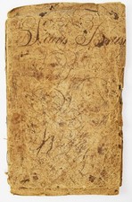 Antique 1812 Math Cypher “Vulgar Fractions” Book Jarvis Brush (1797-1883) picture