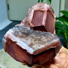 472G Rare Natural Chocolate Calcite Specimen cluster rough mineral sample picture