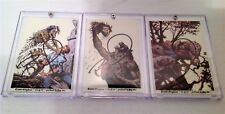 Bernie Wrightson Signed Sticker Cards FPG 1996 picture