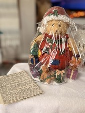 NIB VINTAGE 90s Lighted Christmas Bear Table Lamp Sealed picture