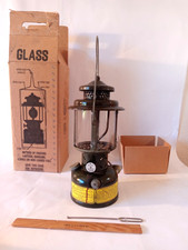 Coleman Military Lantern (SMP style) 1965 Vietnam Era with box & spare parts picture