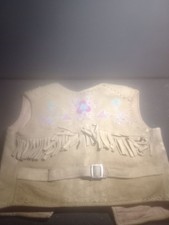 Vintage Native American Child's Beaded Vest picture