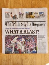 PHILADELPHIA INQUIRER Phillies NLCS Pennant Win WORLD SERIES 24 October 2022 picture