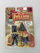 Vintage 1994 Bandai Micro Macross 7 #3 VF-17S Stealth Valkyrie Figure Set NIP picture