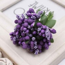 Flowers 12/36/72/144   Craft Pcs For Fake Artificial Garland Flowers Handcraft picture