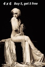 Ziegfeld Follies π 4x6 Photo - 1920s Flapper Era - Vintage Broadway - Stage Cla picture