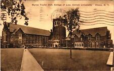 Vintage Postcard- Myron Taylor Hall, Cornell University, Ithaca, Posted 1940s picture