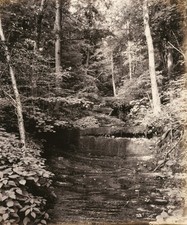 Owasco Lake Cascade Glen Vintage Railroad Photo Reprint Wall Art picture