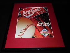 1989 Coca Cola MLB All Star Game Angels Framed 11x14 ORIGINAL Advertisement picture