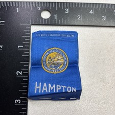 Vtg c 1910s HAMPTON NORMAL & AGRICULTURAL INSTITUTE Silk Tobacco Premium 502T picture