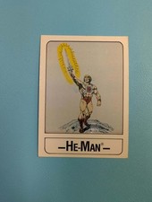 1986 HE-MAN WONDER BREAD He-Man Card Masters of the Universe RARE HTF MOTU picture